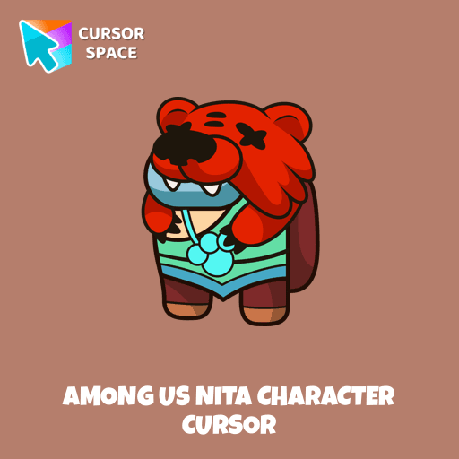 Among Us Nita Character cursor pointer cursor